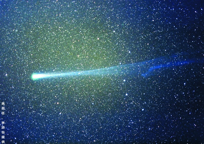 由日本業餘天文家百武裕司所發現的百武彗星。