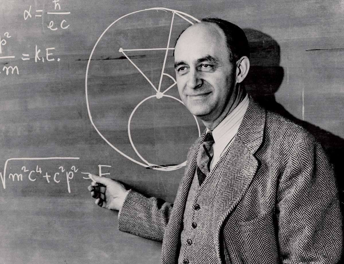 費米（Enrico Fermi），二十世紀物理學家，被稱為「原子能之父」。（圖／wikipedia）