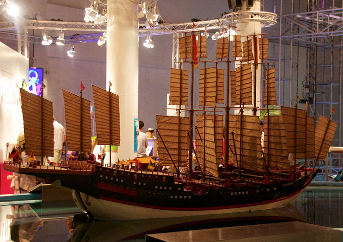 鄭和下西洋駕駛的寶船（圖／Wikipedia）