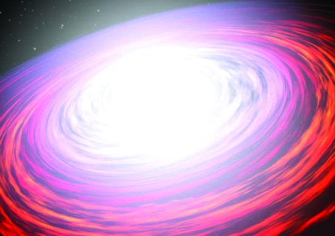 中子星與黑洞都會放射X光，分辨方法是看中間，如果中間是黑的就是黑洞，中間不黑的就是中子星。（圖／http://www.nasa.gov/centers/goddard/images/content/122042main_shy_star_burst_lgweb.jpg）