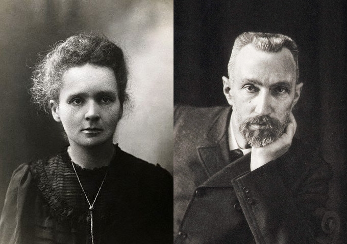 居禮夫婦在巴黎相識，左為居禮夫人，右為皮埃爾‧居禮博士。（圖／Wikipedia）