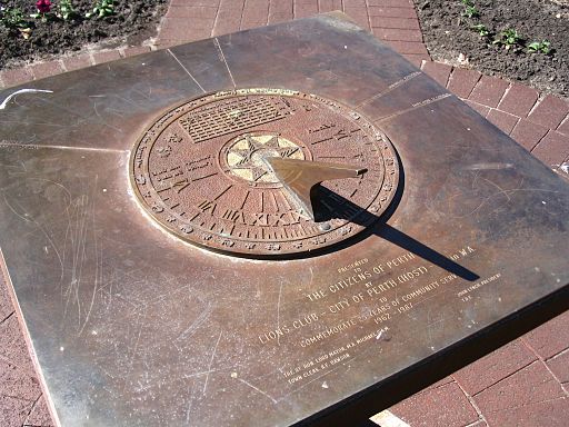 澳洲亞伯斯的日晷。（圖片來源：Wiki）