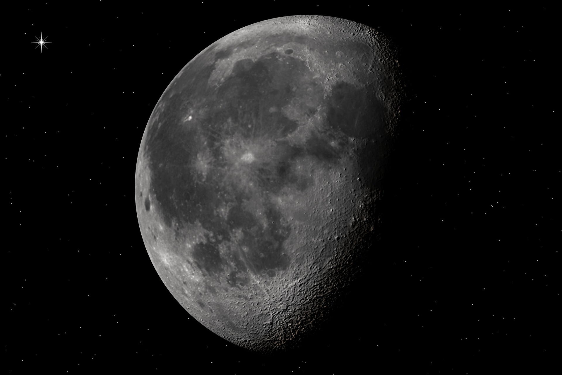 月塵是登月計劃遇到的挑戰之一，因為會對人體健康不利，也會毀損儀器（圖／susan lu4esm，pixabay）。
