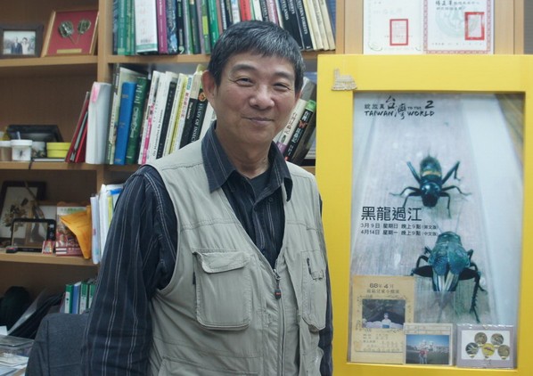 「街角遇見蟲」楊正澤教授曾協助國家地理頻道「綻放真台灣2 - 黑龍過江」影片拍攝。