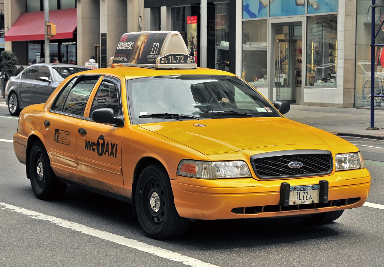 計程車漆成黃色才能在車海中一眼就看到（圖片來源：種子發）