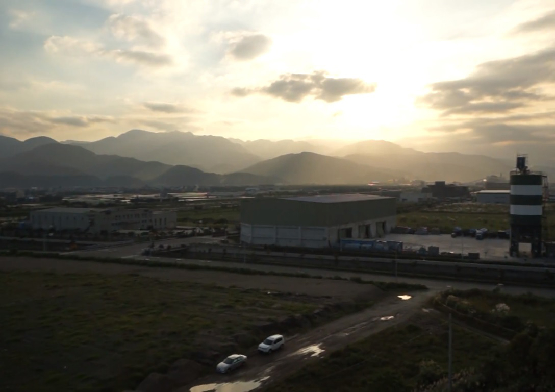 利澤地區空拍圖，利澤地熱101MWe電廠完工後將可提供廣大宜蘭地區民眾使用(圖片來源：艾森艾森企業社)