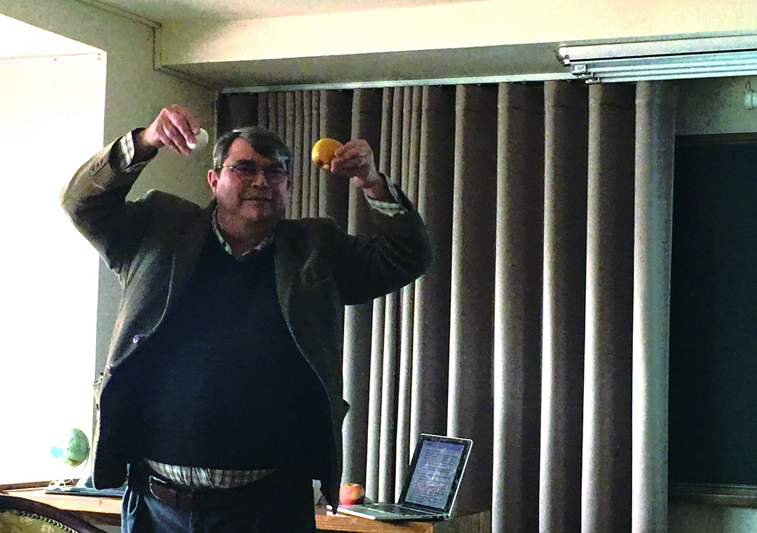 2017∕2∕4聶斯特教授於時空研究書苑演講探索重力波（圖片來源：Spacetime Academy）