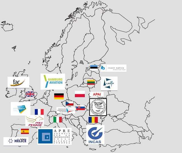 歐盟補助BeAware跨東西歐航太產業聚落計畫。(圖片來源：BeAware)