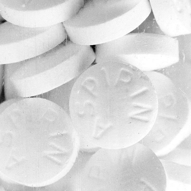 阿斯匹靈藥錠(圖片來源：Wikipedia，作者 Sauligno，CC授權)