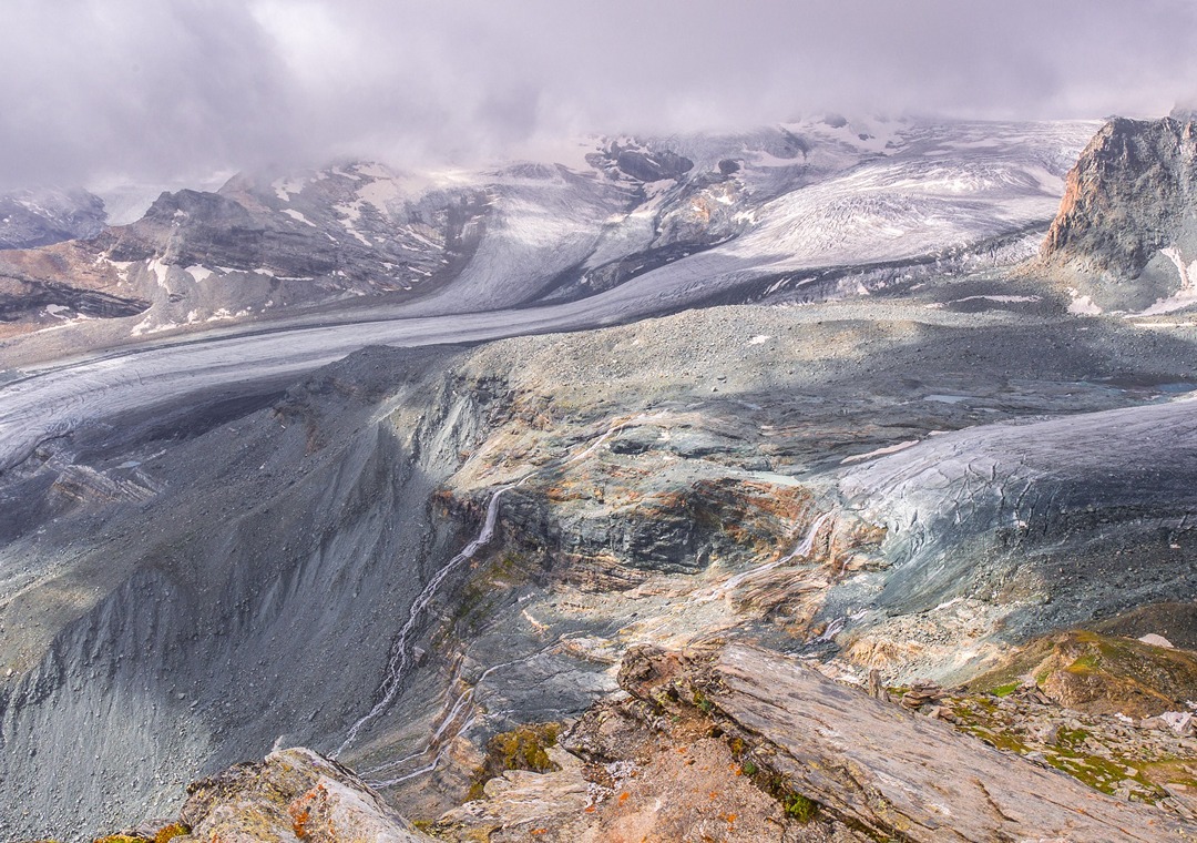 高山冰河（pixabay.com會員Heidelbergerin作品）