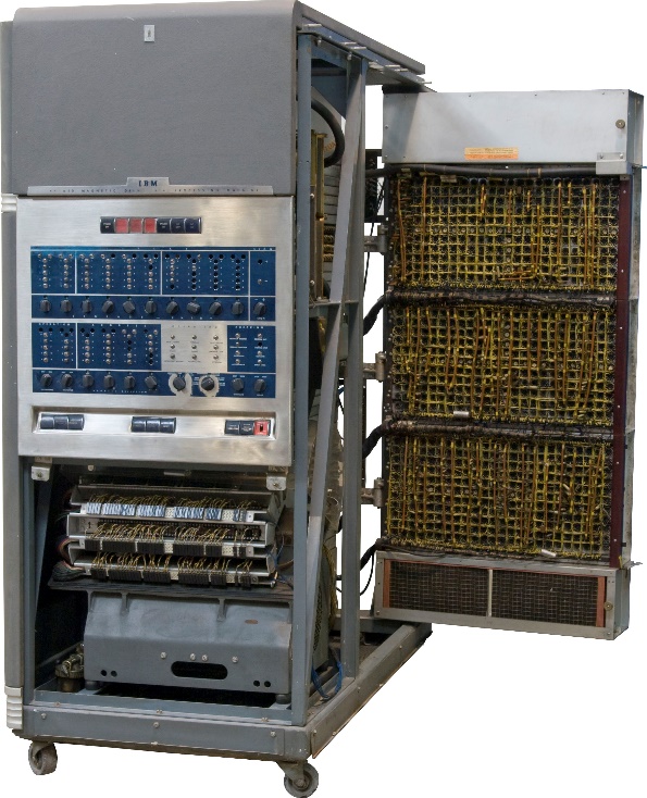 IBM 650電腦（圖片來源：Wikipedia，Author:MUNCYT2，CC BY-SA 3.0 license）