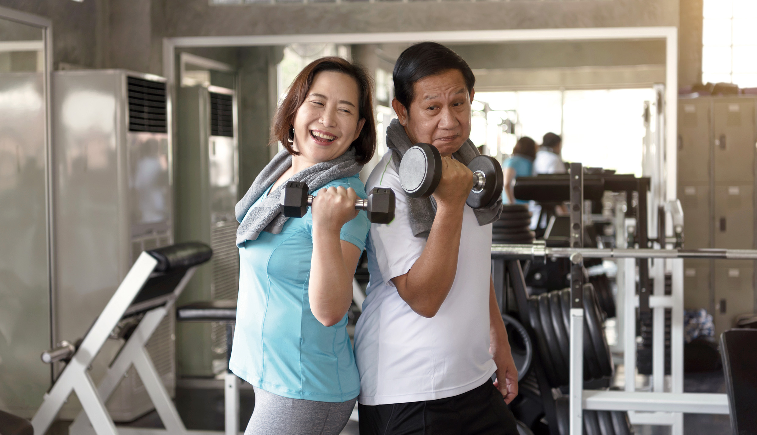 若老年人每周能定期接受肌力訓練，可有效改善坐式生活帶來的肌力或肌耐力不足等困擾，兼能維持身體組成、身體功能及生活品質。