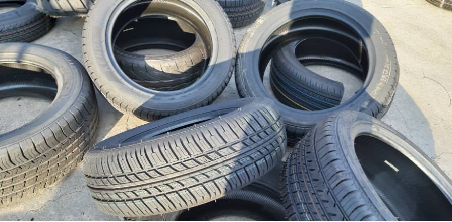 臺灣每年約產出 15 萬公噸廢車胎約有 50 ~ 70% 被回收製成 SRF