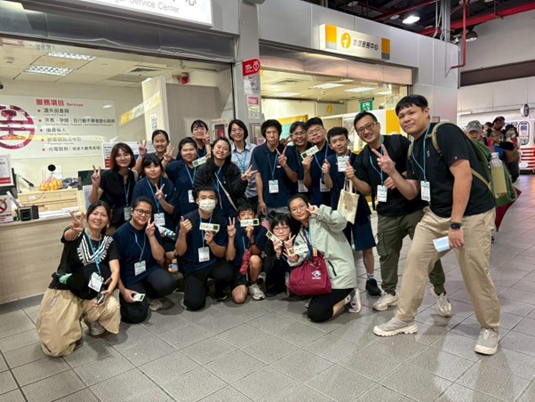 圖 4 參與本次活動的北聰學生合影。圖片來源：林佳穎老師提供
