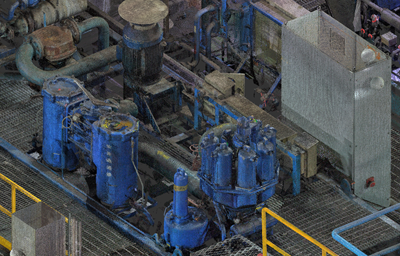 3D 彩色點雲模型 