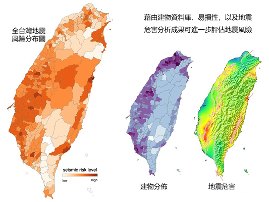 透過資料的運用能協助政府與產業理解不同區域可能承受的風險。（圖片來源詹忠翰副主任）