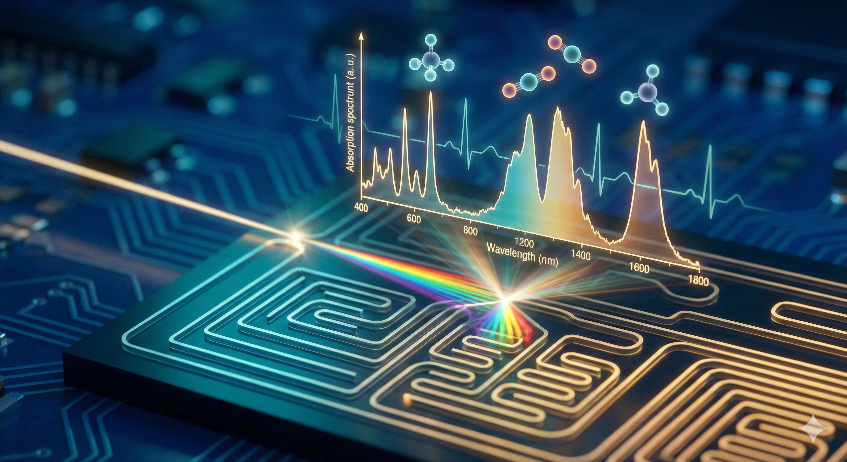 當光線在晶片上轉了個彎，隱藏病痛立刻現形  